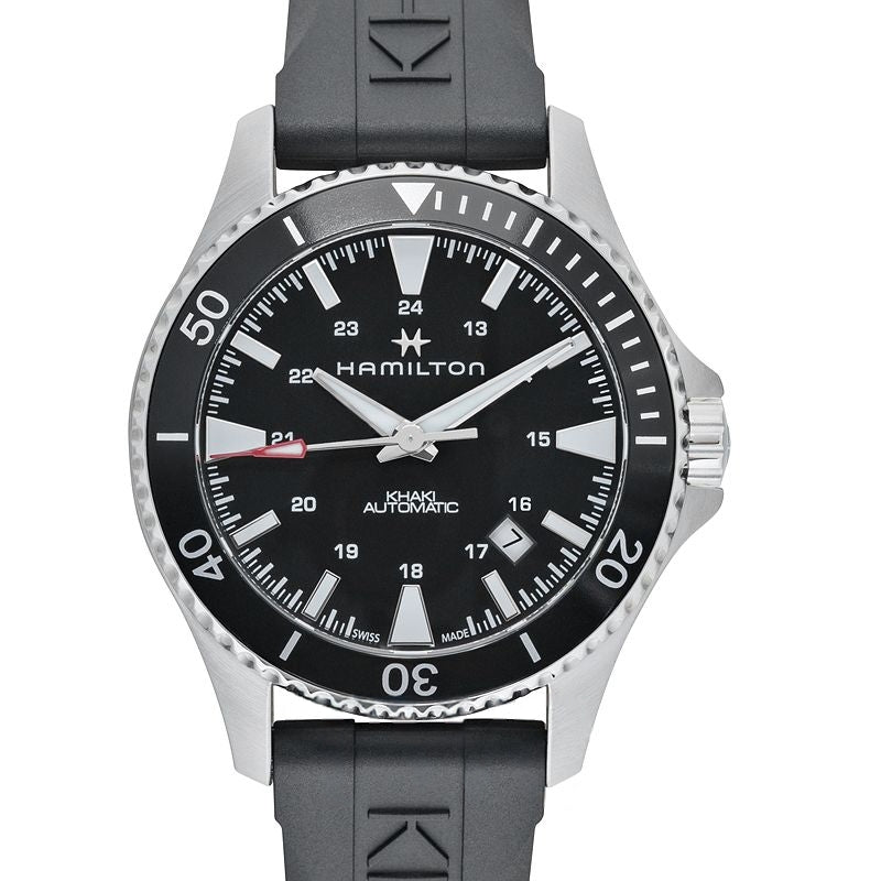 Khaki Navy 40 mm Black Dial in Stainless Steel H82335331