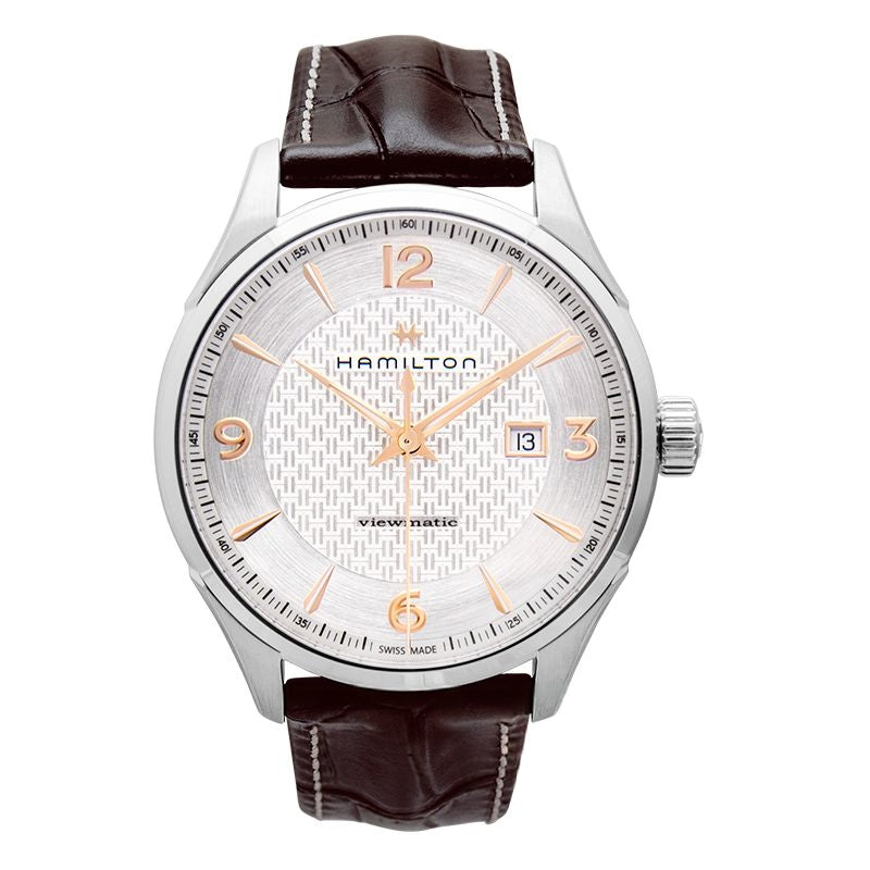 Jazzmaster 44 mm Silver Dial in Stainless Steel H32755551