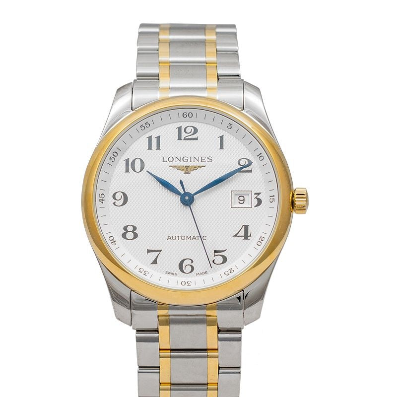 Montre Longines Master Collection 40 mm, cadran blanc en or L27935787