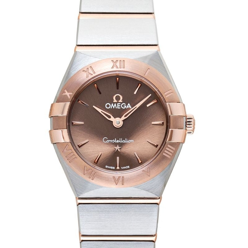 Constellation 25 mm Brown Dial in Stainless Steel, 18kt Rose Gold 131.20.25.60.13.001
