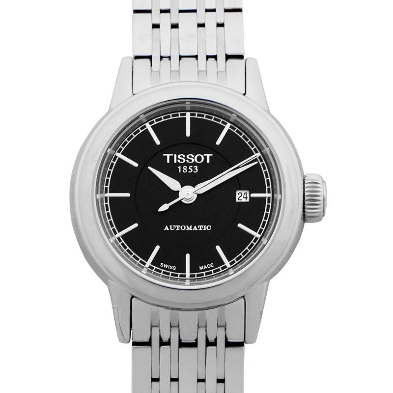 T-Classic 29.5 mm Black Dial in Stainless Steel T085.207.11.051.00