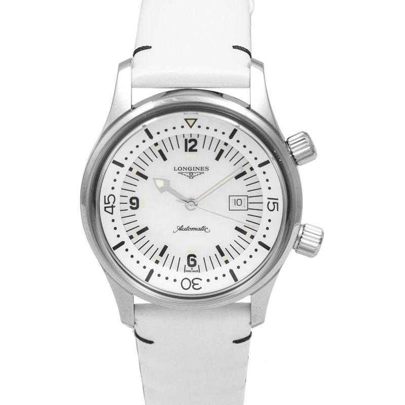 Longines Heritage ? 36.00?mm White mother-of-pearl Dial in Stainless Steel L33744800