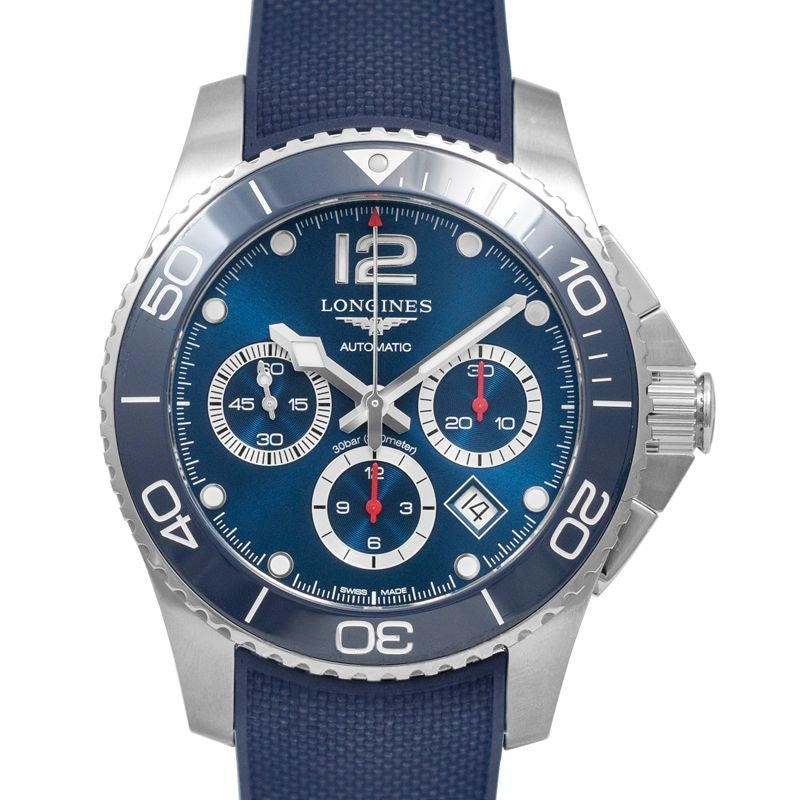HydroConquest 43 mm Blue Dial in Stainless Steel, Ceramic L38834969