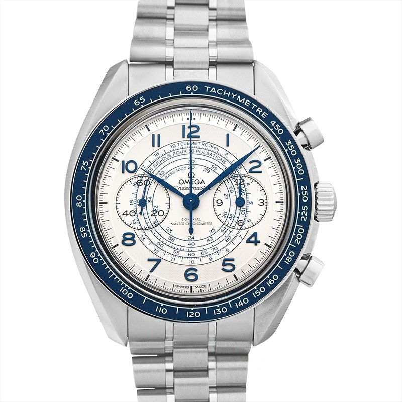 Speedmaster 43 mm Silver Dial in Stainless Steel 329.30.43.51.02.001