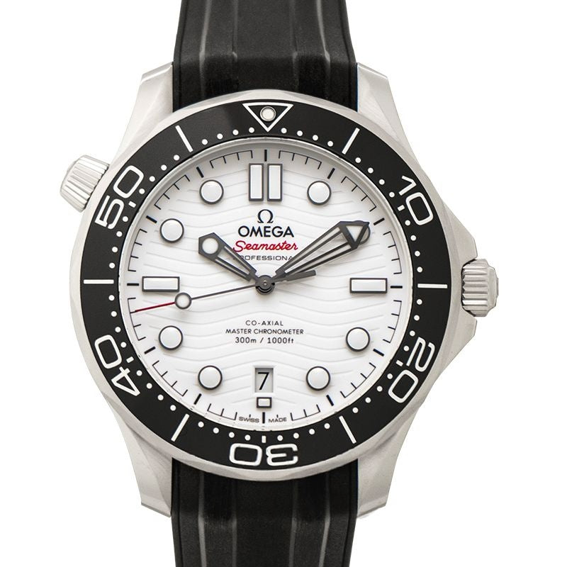 Seamaster 42 mm White Dial in Stainless Steel 210.32.42.20.04.001