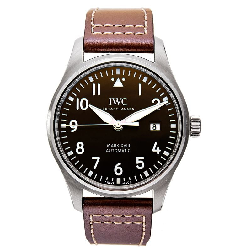 Pilot 40 mm Brown Dial in Stainless Steel IW3270-03