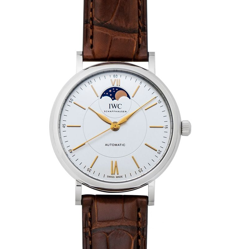 Portofino 40 mm Silver Dial in Stainless Steel IW459401