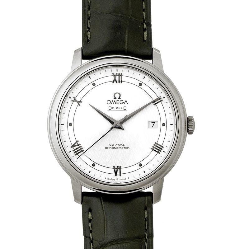Montre De Ville 39,5 mm en acier inoxydable avec cadran argenté 424.13.40.20.02.006