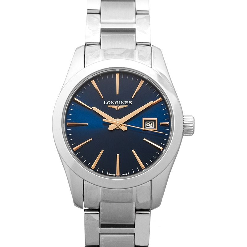 Conquest Classic 29.50 mm Blue Dial in Stainless Steel L22864926