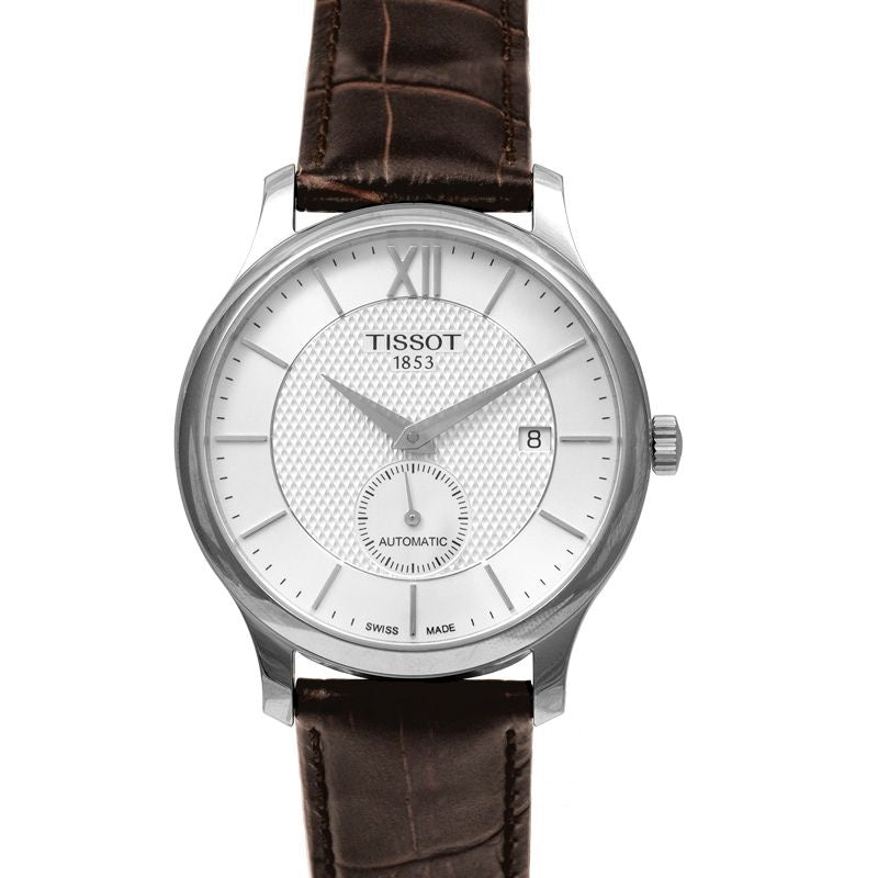 T-Classic 40 mm Silver Dial in Stainless Steel T063.428.16.038.00