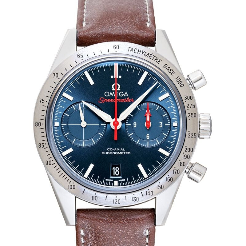 Speedmaster 41.5 mm Blue Dial in Stainless Steel 331.12.42.51.03.001