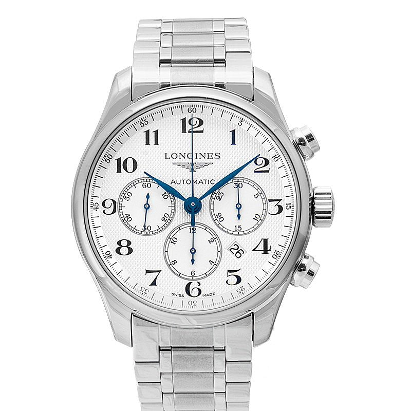 The Longines Master Collection 44mm Silver Dial in Stainless Steel L28594786