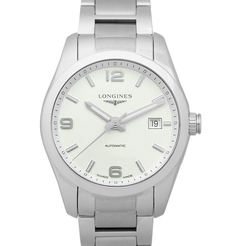 Conquest Classic 40 mm Silver Dial in Stainless Steel L27854766