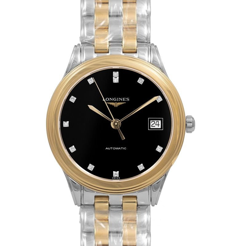 Flagship 35 mm Black Dial in Stainless Steel L47743577