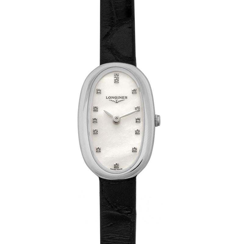 Longines Symphonette 18.9mm White Mother of Pearl Dial in Stainless Steel L23054870
