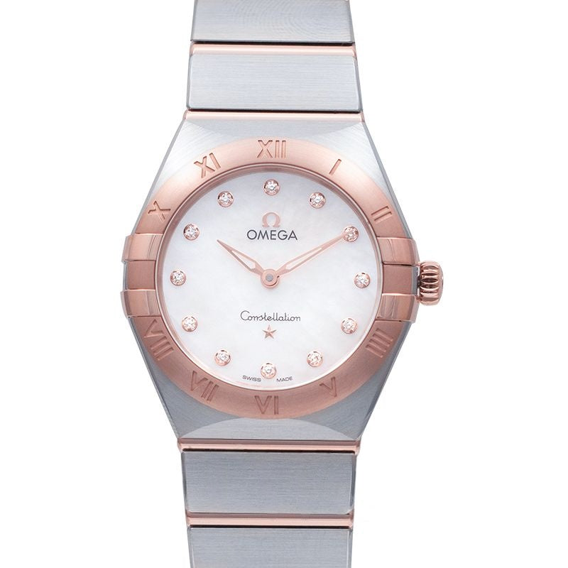 Constellation 28 mm Mother Of Pearl Dial in Stainless Steel 131.20.28.60.55.001