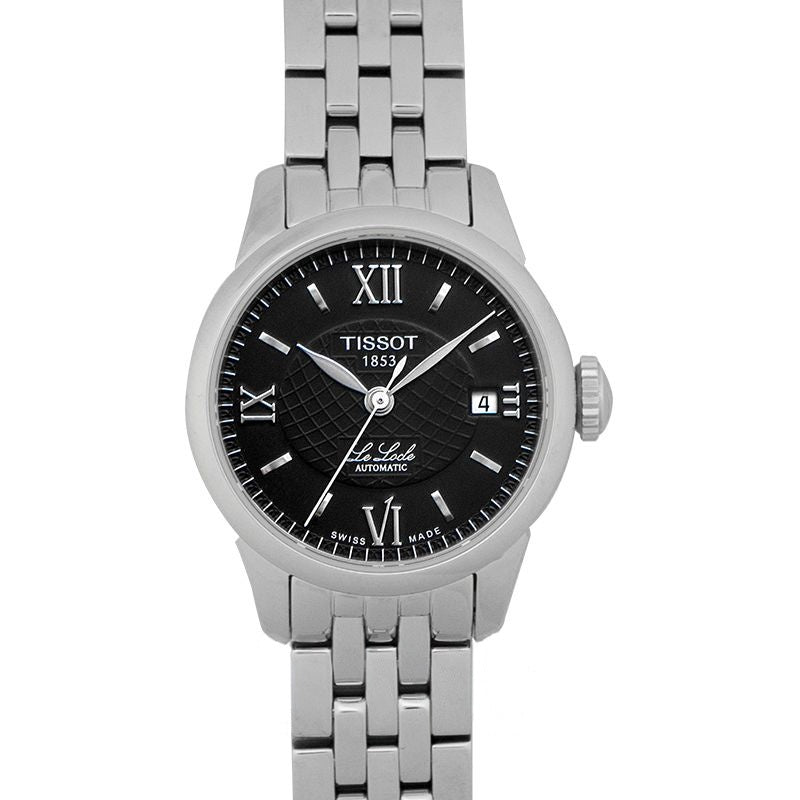 T-Classic 25.3 mm Black Dial in Stainless Steel T41.1.183.53