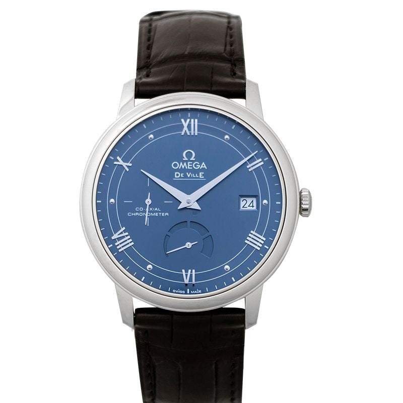 De Ville 39.5 mm Blue Dial in Stainless Steel 424.13.40.21.03.002