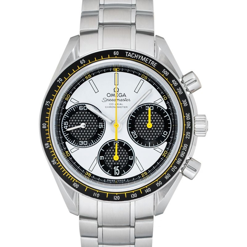 Speedmaster 40 mm White Dial in Stainless Steel 326.30.40.50.04.001
