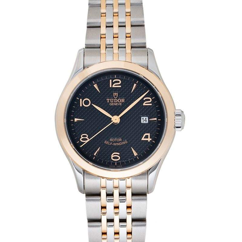 Tudor 1926 28 mm Black Dial in Stainless Steel 91351-0003