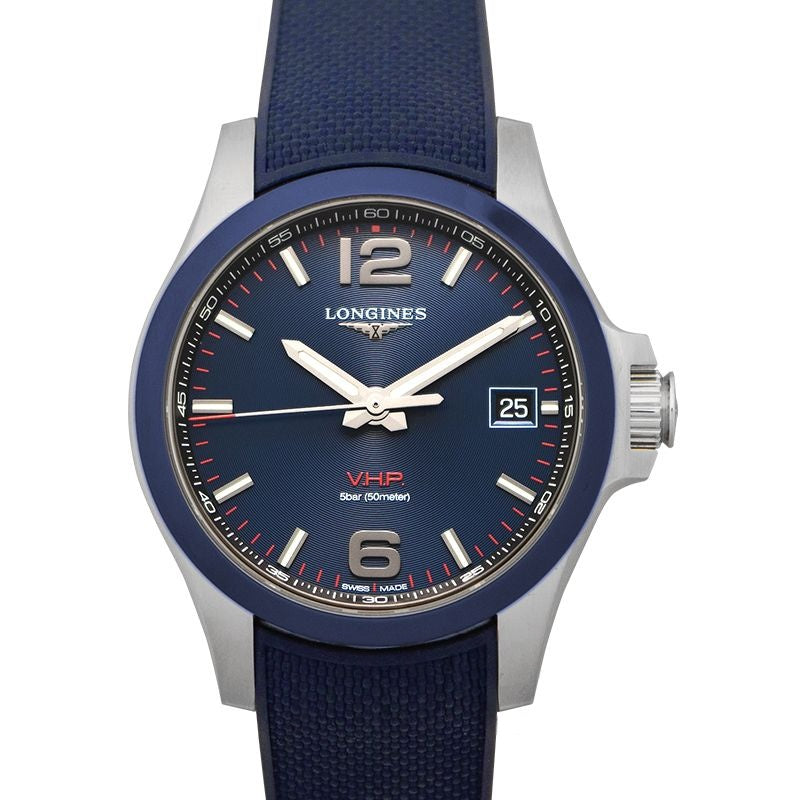 Longines Conquest 41mm Blue Dial in Stainless Steel L37194969