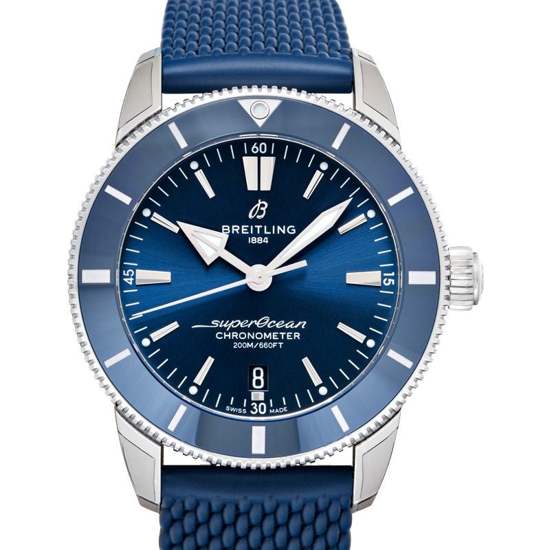 Superocean Heritage 44 mm Blue Dial in Stainless Steel AB2030161C1S1