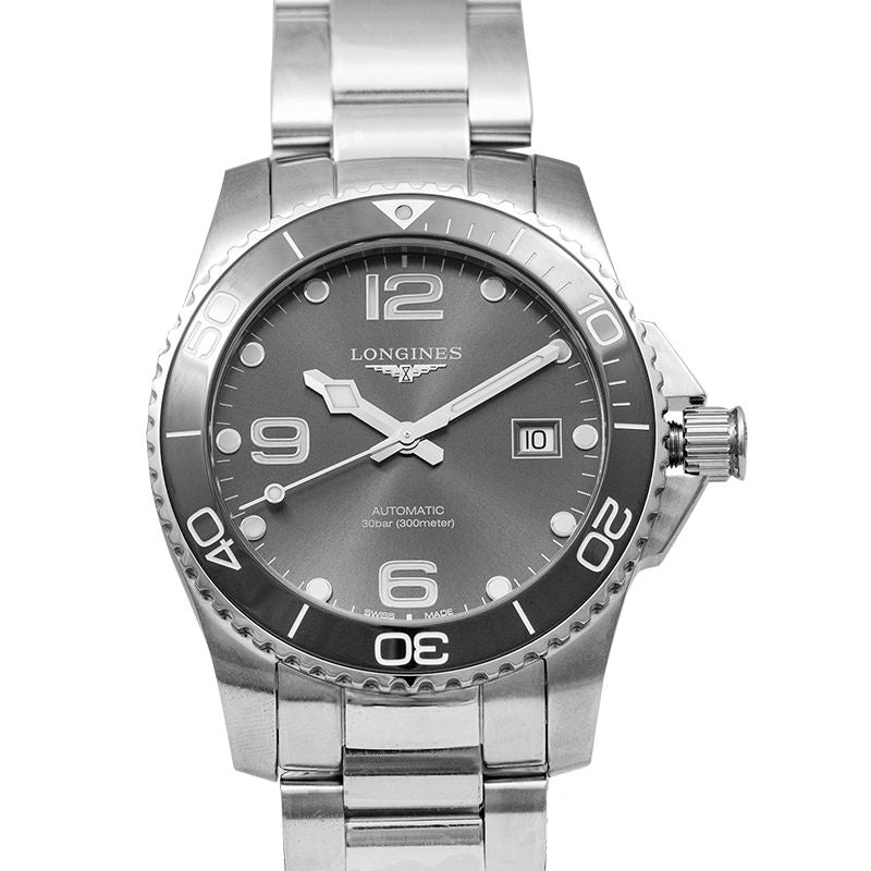 HydroConquest 41mm Grey Dial in Stainless Steel L37814766