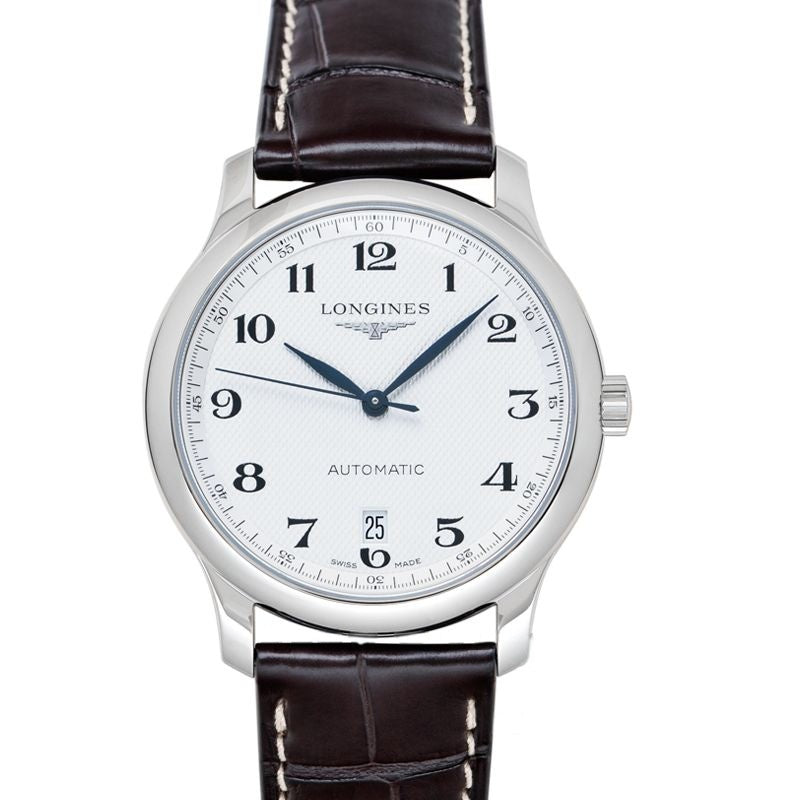 Montre Longines Master Collection 38,5 mm, cadran argenté en acier inoxydable L26284783