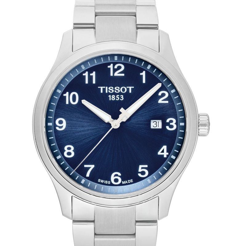T-Sport 42 mm Blue Dial in Stainless Steel T116.410.11.047.00