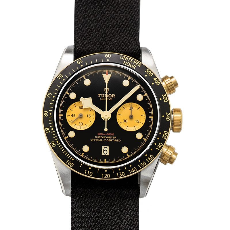 Heritage Black Bay 41 mm Black Dial in Stainless Steel 79363N-0003