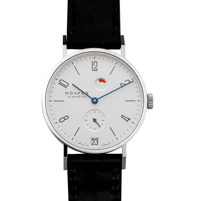 Tangente 35mm White Silver-plated Dial in Stainless Steel 131