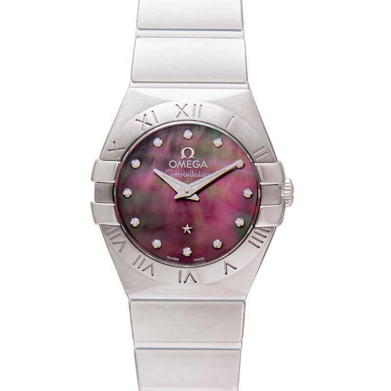 Constellation 24 mm Mother Of Pearl Dial in Stainless Steel 123.10.24.60.57.003
