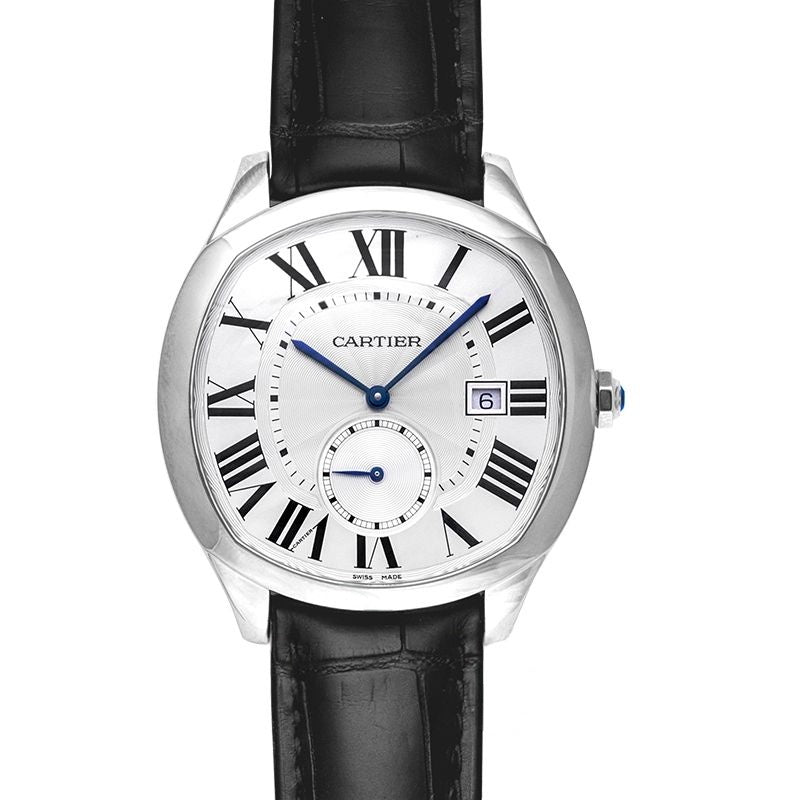 Drive de Cartier 40 mm Red Dial in Stainless Steel WSNM0004