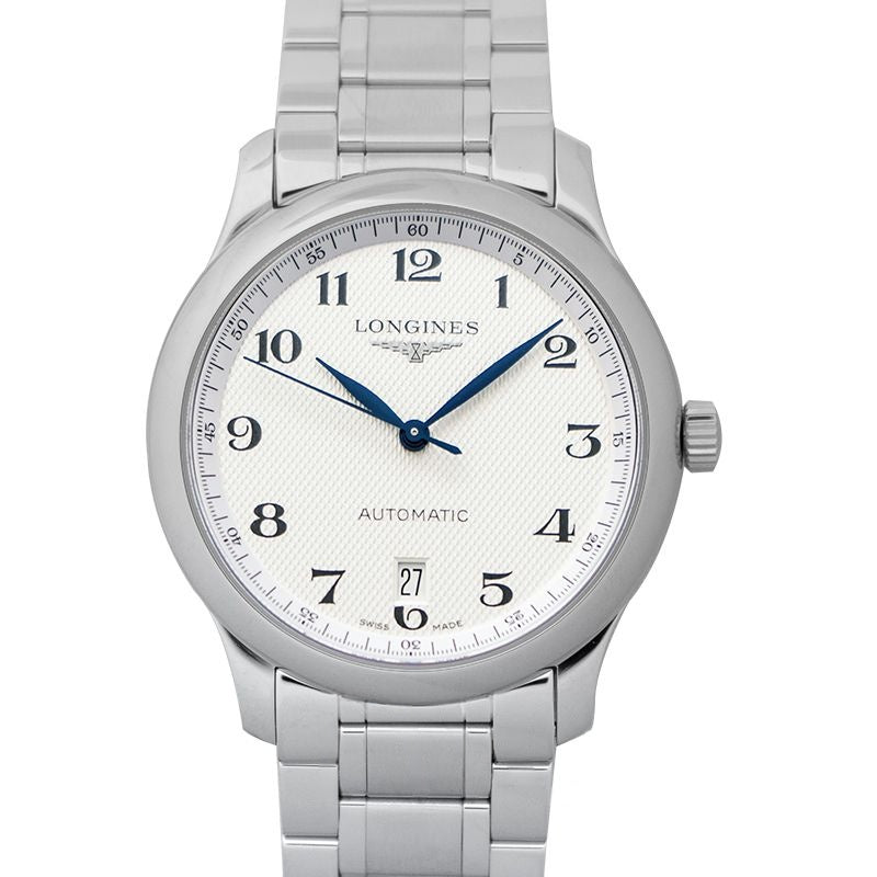 Montre Longines Master Collection 38,5 mm, cadran argenté en acier inoxydable L26284786