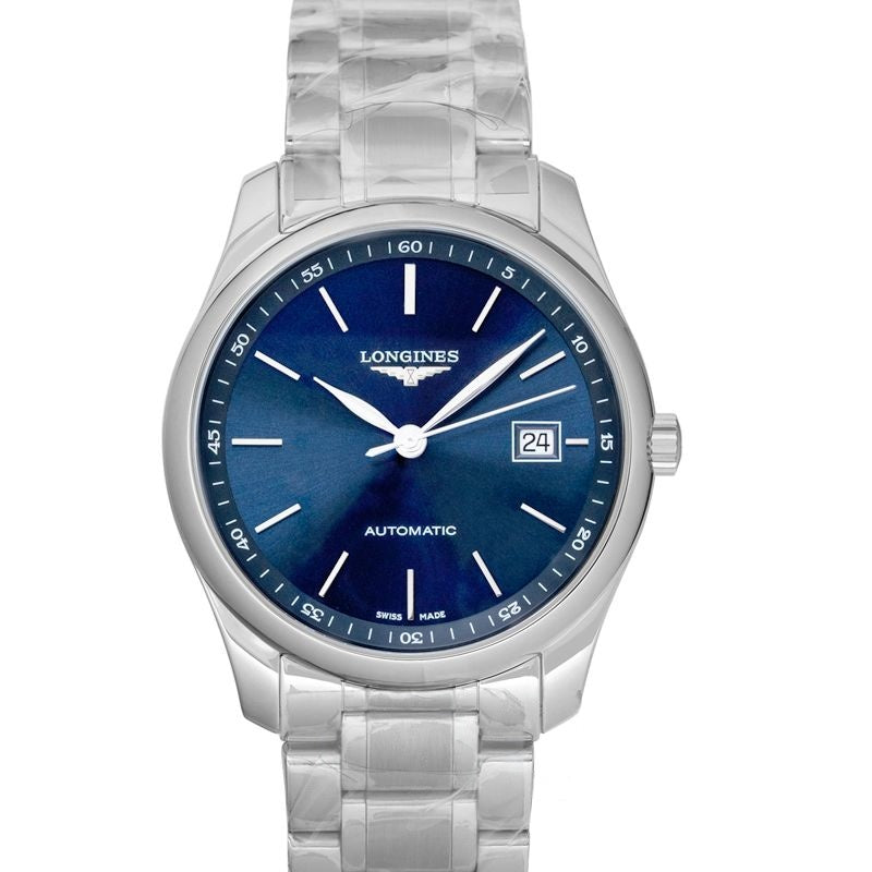 Montre Longines Master Collection 40 mm, cadran bleu, acier inoxydable L27934926