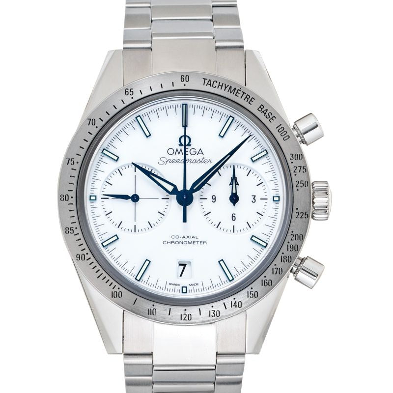 Speedmaster 41.5 mm White Dial in Titanium 331.90.42.51.04.001