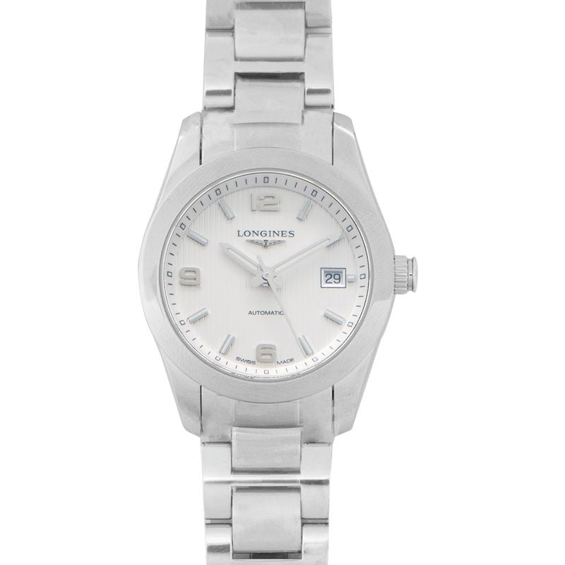 Conquest Classic 29.8 mm Silver Dial in Stainless Steel L22854766