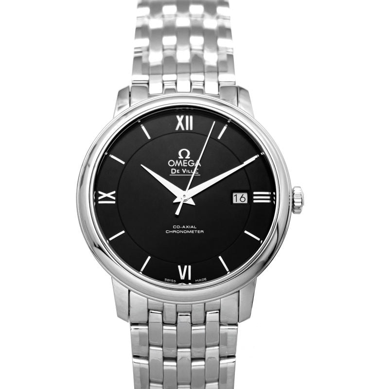 De Ville 39.5 mm Black Dial in Stainless Steel 424.10.40.20.01.001