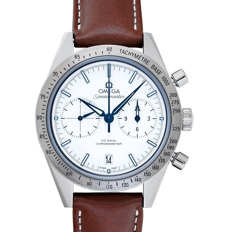 Speedmaster 41.5 mm White Dial in Titanium 331.92.42.51.04.001