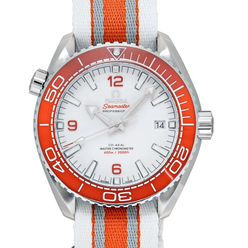 Seamaster 43.5 mm White Dial in Ceramic, Steel, Stainless Steel 215.32.44.21.04.001