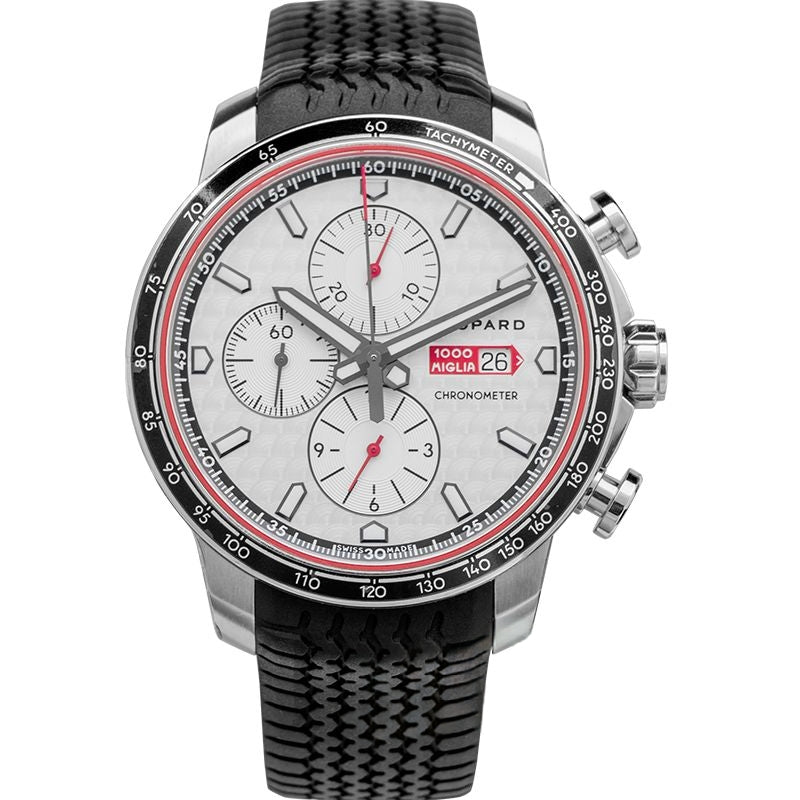 Mille Miglia 44 mm Silver Dial in Stainless Steel 168571-3002