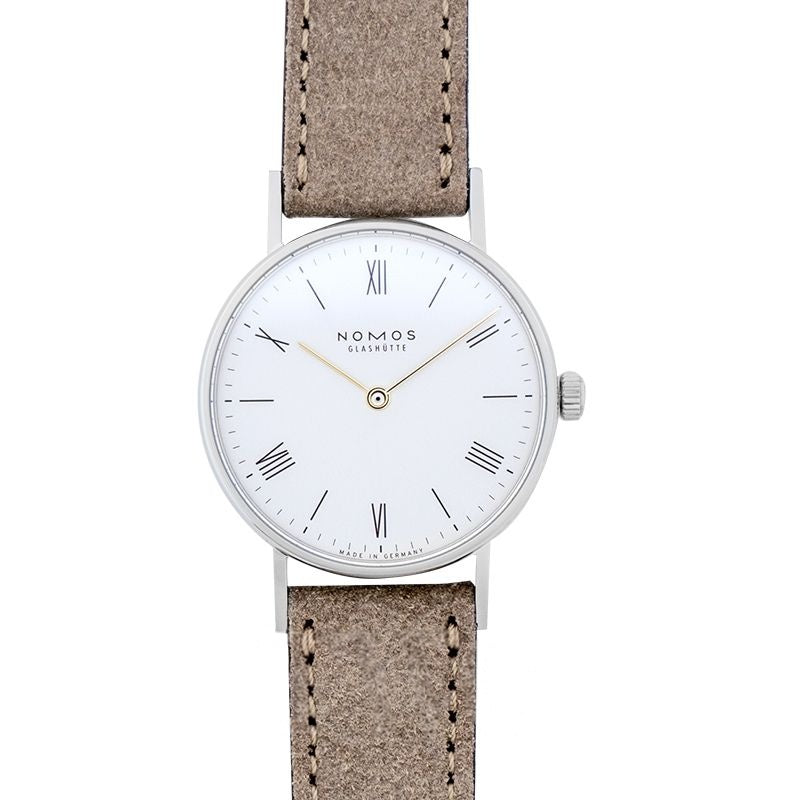 Ludwig 32.8mm White Silver-plated Dial in Stainless Steel 240