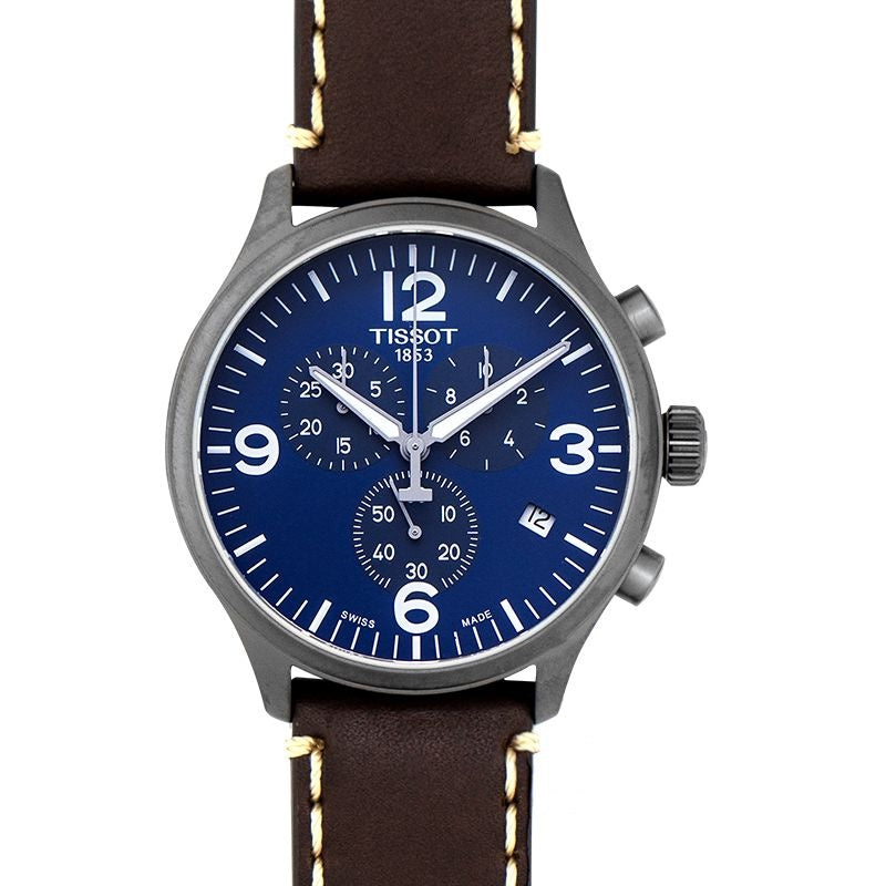 T-Sport 45 mm Blue Dial in Stainless Steel T116.617.36.047.00