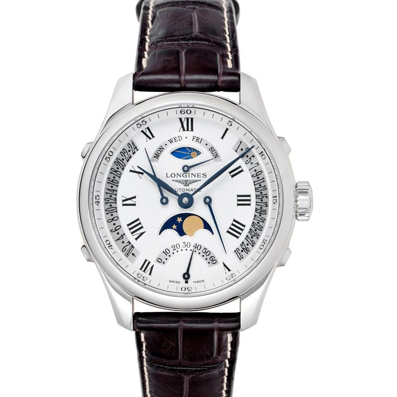 Montre Longines Master Collection 41 mm, cadran blanc, acier inoxydable L27384713