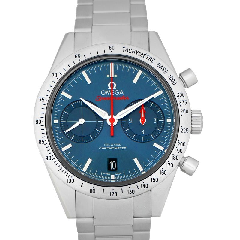 Speedmaster 41.5 mm Blue Dial in Steel 331.10.42.51.03.001