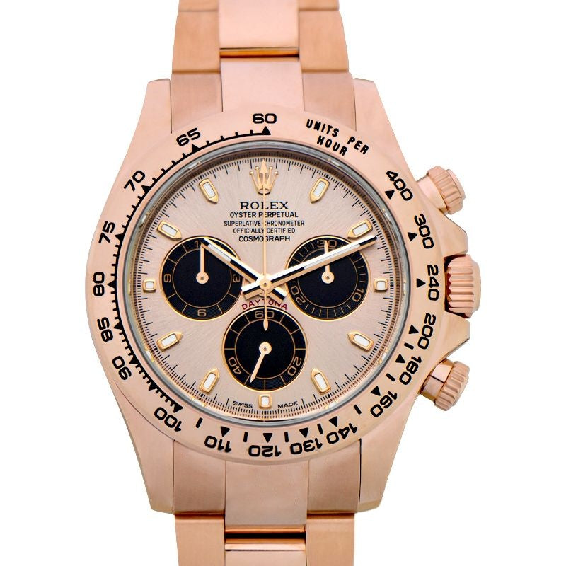 Cosmograph Daytona 40 mm Rose Gold Dial in Everose Gold 116505-0016