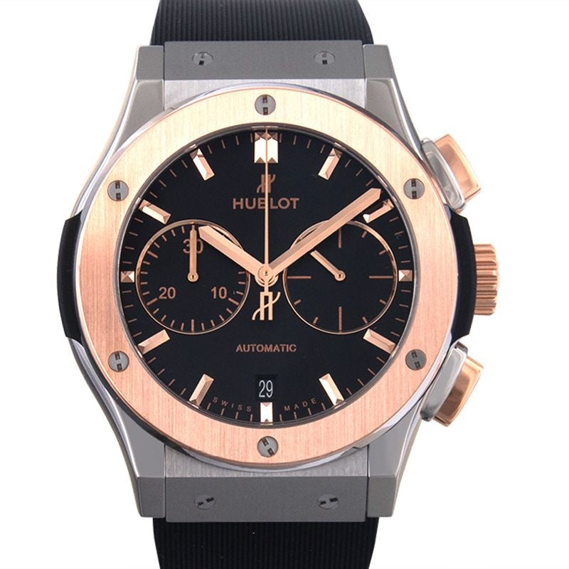 Classic Fusion 45mm Black Dial in Titanium 521.NO.1181.RX