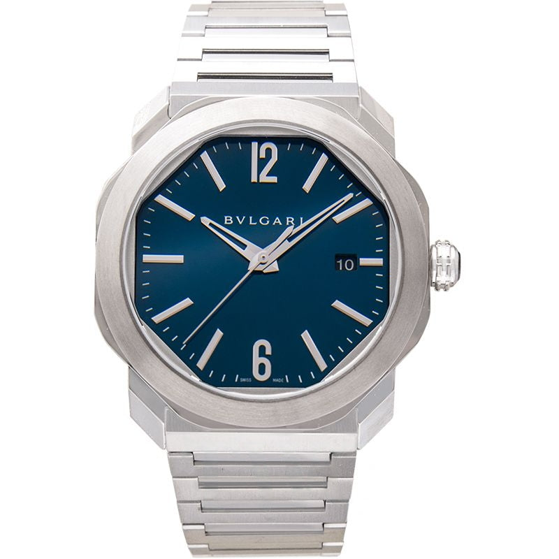 Octo 41mm Blue Dial in Stainless Steel 102856