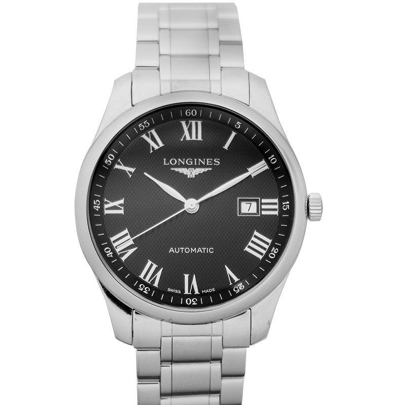The Longines Master Collection 42mm Black Dial in Stainless Steel L28934516