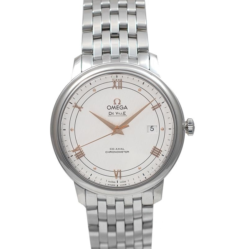 De Ville 39.5 mm Silver Dial in Stainless Steel 424.10.40.20.02.004